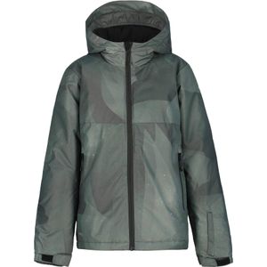 Icepeak - Kinder ski jassen - Lutcher Junior Wadded Jacket Dark Green voor Unisex - Kindermaat 140 cm - Groen