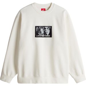 Vans - Skate Lisa Lisa Crew - Sweatshirt - Wit - 100% Katoen