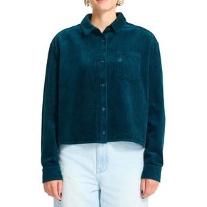 Volcom - Weellow Cord Shirt - Groen - Dames