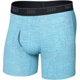 Saxx Underwear - Quest Quick-Dry Mesh - Boxershort - Blauw