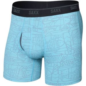Saxx Underwear - Quest Quick-Dry Mesh - Boxershort - Blauw