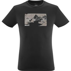 Millet - Wandel- en bergsportkleding - Wanaka Fast Tee-Shirt SS M Black voor Heren - Maat XL - Zwart