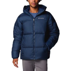 Columbia - Jassen - Puffectâ„¢ II Hooded Jacket Collegiate Navy voor Heren - Maat L - Marine blauw