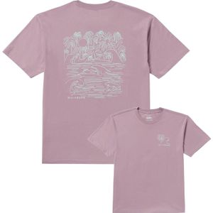 Billabong - Scenes Regular SS Tee - T-shirt - Paars