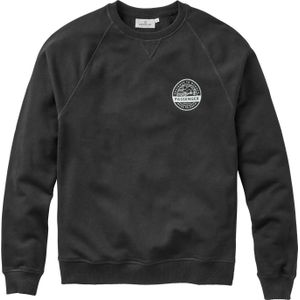 Passenger - Sweatshirts - Odyssey Organic Cotton Sweatshirt Black voor Heren van Katoen - Maat M - Zwart