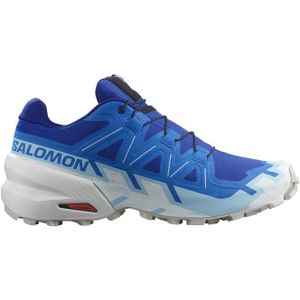 Salomon - Trailschoenen - Speedcross 6 Lapis Blue/Ibiza Blue/White voor Heren - Maat 9 UK - Blauw