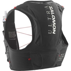 Salomon - Trail / Running rugzakken en riemen - S/Lab Ultra 10 Set Black voor Unisex - Maat M - Zwart