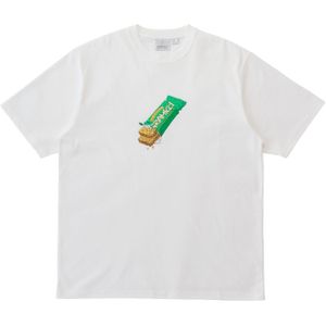 Gramicci - T-shirts - Granola Tee White voor Heren - Maat S - Wit