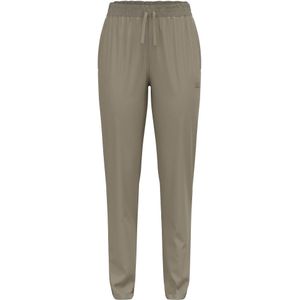 Odlo - Dames wandel- en bergkleding - Essential Pants Regular Length W Vetiver voor Dames - Maat 38 FR - Kaki