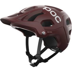 POC - MTB helmen - Tectal Garnet Red Matt voor Unisex - Maat 59-62 cm - Rood