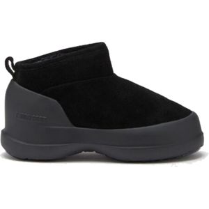 Moonboot - Dameslaarzen - Moon Boot Luna Low Boot Suede Black voor Dames - Maat 37 - Zwart