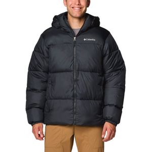 Columbia - Jassen - Puffectâ„¢ II Hooded Jacket Black voor Heren - Maat M - Zwart