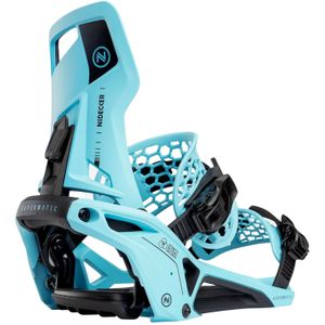Nidecker - Snowboard bindingen - Supermatic Cyan voor Unisex van Nylon - Maat S - Blauw