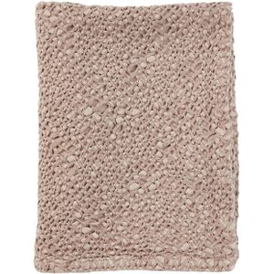 Blanket subtile honeycomb baby crib Blossom Powder