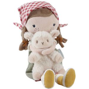 Little Dutch Knuffelpop Boerin Rosa Met Schaap - 35 cm