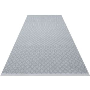 KidsDepot Vloerkleed Checky Silver 70 x 140 cm