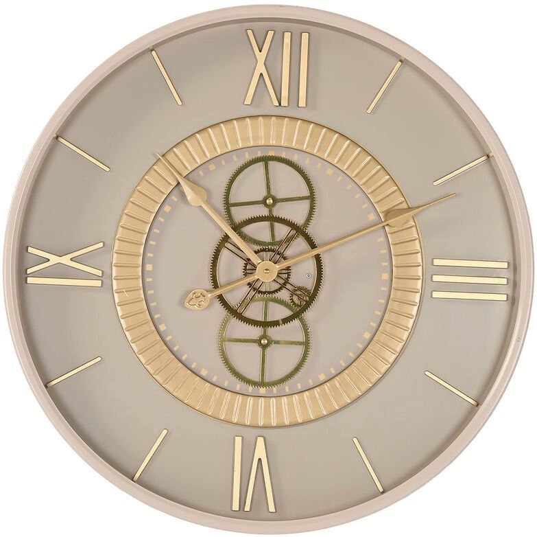 Wandklok - Zwart - Hout - Stille Uurwerk