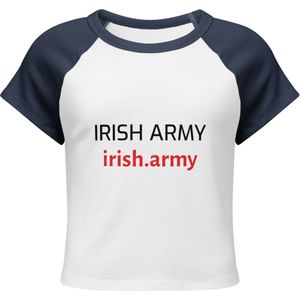 Women’s micro rib raglan baby tee