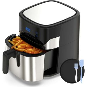 Airfryer Universeel Blauw Zwart 5 L