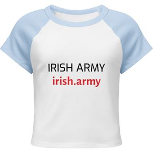 Women’s micro rib raglan baby tee