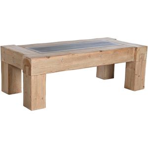 Salontafel Home ESPRIT Spar MDF Hout 140 x 70 x 46 cm