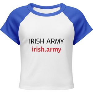 Women’s micro rib raglan baby tee