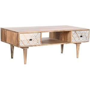 Hoofdtafel DKD Home Decor 120 x 60 x 45 cm Mangohout