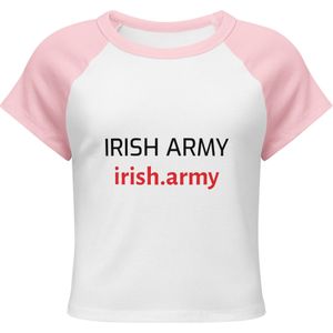 Women’s micro rib raglan baby tee