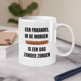 NietMokken.nl - Grappige Mok - 325 ml - Keramiek - Aan Beide Zijden Bedrukt