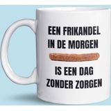 NietMokken.nl - Grappige Mok - 325 ml - Keramiek - Aan Beide Zijden Bedrukt