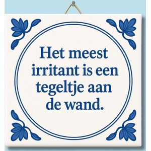 Mok - Het meest irritant is een tegeltje aan de wand