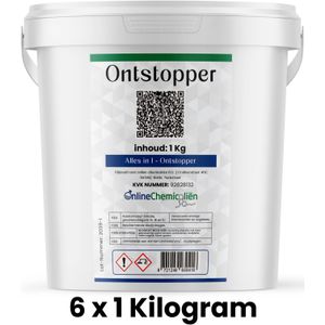 Ontstopper - Krachtige Ontstopper - Geschikt voor Wc's Gootstenen en Riool