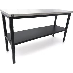 HBM werkbank RVS 182 cm