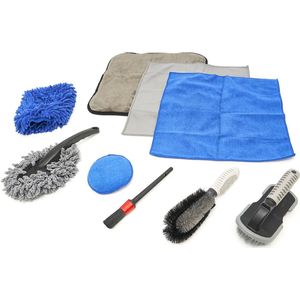 HBM auto reinigingsset 10-delig