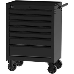HBM - Gereedschapswagen - Zwart - 7 Laden - Draagvermogen 30 kg per Lade