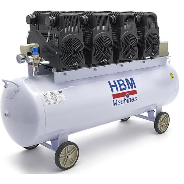 Hbm 120 liter professionele low noise compressor - Compressor kopen? |  Aanbiedingen online | beslist.nl