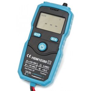 HBM Professionele Digitale Multimeter Met Kabelvinder Functie en LED Verlichting – Model 1