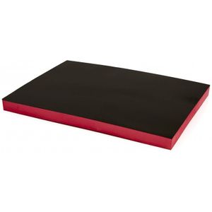 HBM Foam Inlay 585 x 410 x 40 mm voor Gereedschapswagen - ROOD