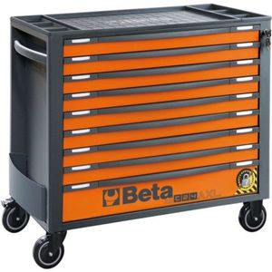 Beta gereedschapswagen 9 laden, RSC24AXL/9, oranje