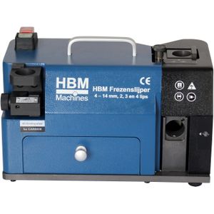 HBM frezenslijper 4 - 14 mm, 2, 3 en 4 lips