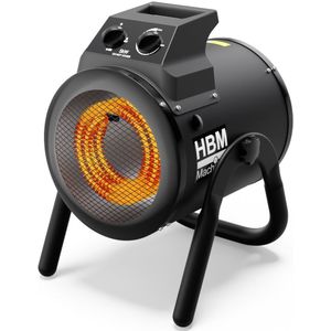 HBM elektrische heater 2500 - 5000 Watt 400 Volt