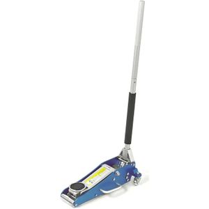 HBM - 1,5 Ton - Garagekrik - Blauw - Aluminium/Staal - Maximaal 1500 Kilogram