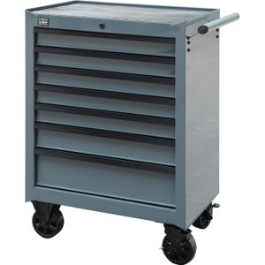 HBM - Gereedschapswagen - Grijs - 7 Laden - Draagvermogen 30 kg per Lade