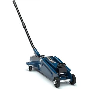 HBM - Garagekrik - Blauw - Staal - 2,5 Ton - 13-38 cm