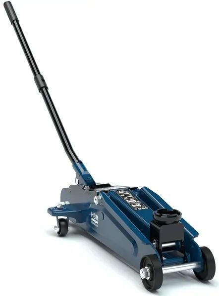HBM - Garagekrik - Blauw - Staal - 2,5 Ton - 13-38 cm