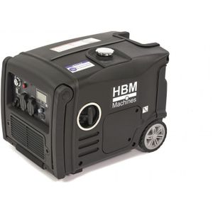 HBM 3200 Watt 4-Takt Inverter Generator, Aggregaat Met 223 cc Benzinemotor 230 V / 12 V