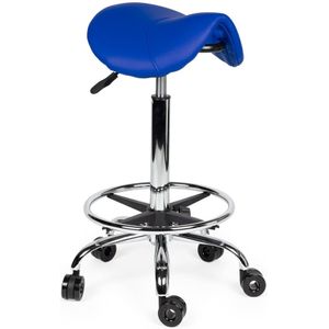 Kapperskruk Blauw - Hoge uitvoering met Voetsteun