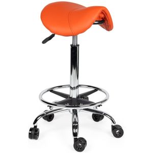 Kapperskruk Oranje - Hoge uitvoering met Voetsteun