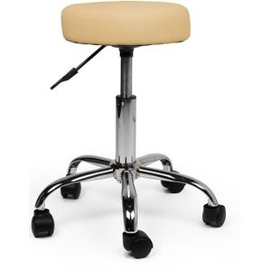 Tabouret Beige - Lage uitvoering