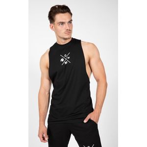 Gorilla Wear Cisco Tank Top - Zwart/Wit - 3XL